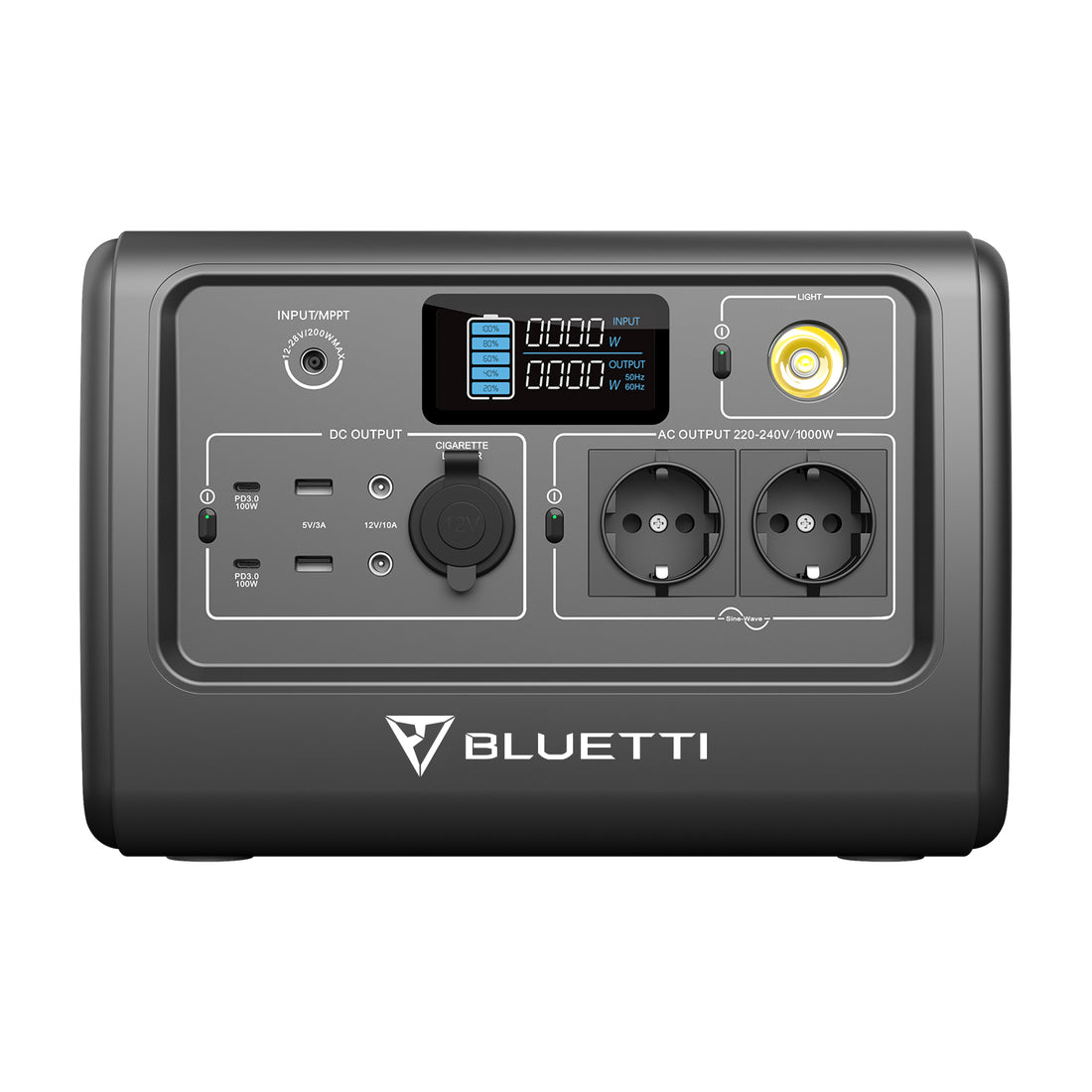 BLUETTI EB70 Portable Power Station Solar Generator Review - Camera Jabber